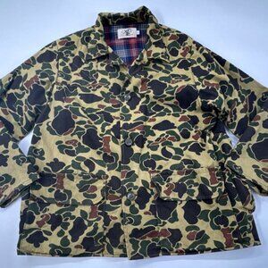 Vintage Black Sheep Field Jacket Mens Large Duck Chore Barn Hunting Shooting 70s